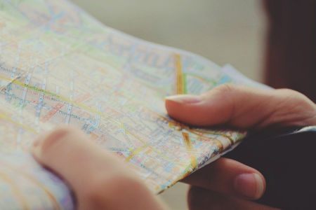 Lecture carte de ville